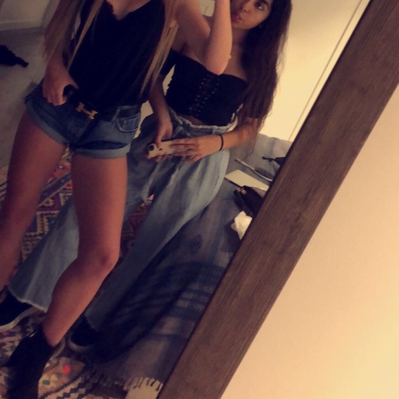 One Teaspoon Bandits Denim Shorts - Picture 7 of 8